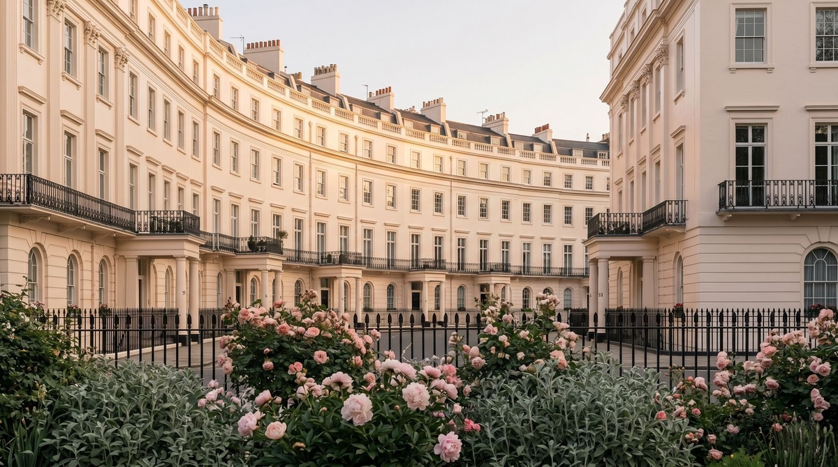 Belgrave Square Londres Reino Unido — fragancia Belgravia Lycos Vounó home fragrance Chile