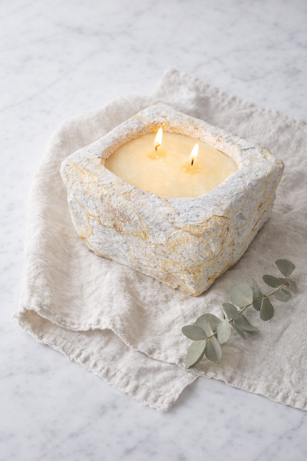 Stone Candle Caliza