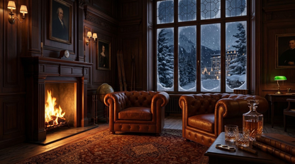 Salón Montagnè St Moritz Suiza — fragancia Salón de Habanos Lycos Vounó home fragrance Chile